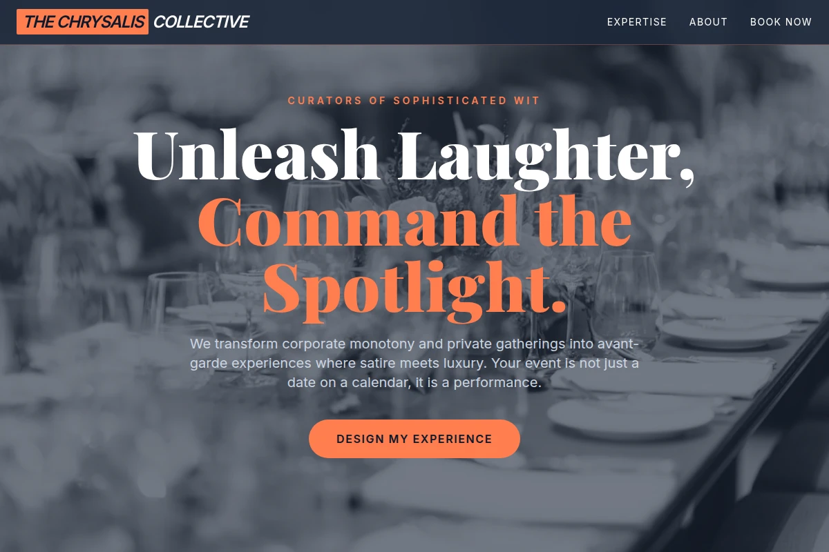Satire-artist Event Planning