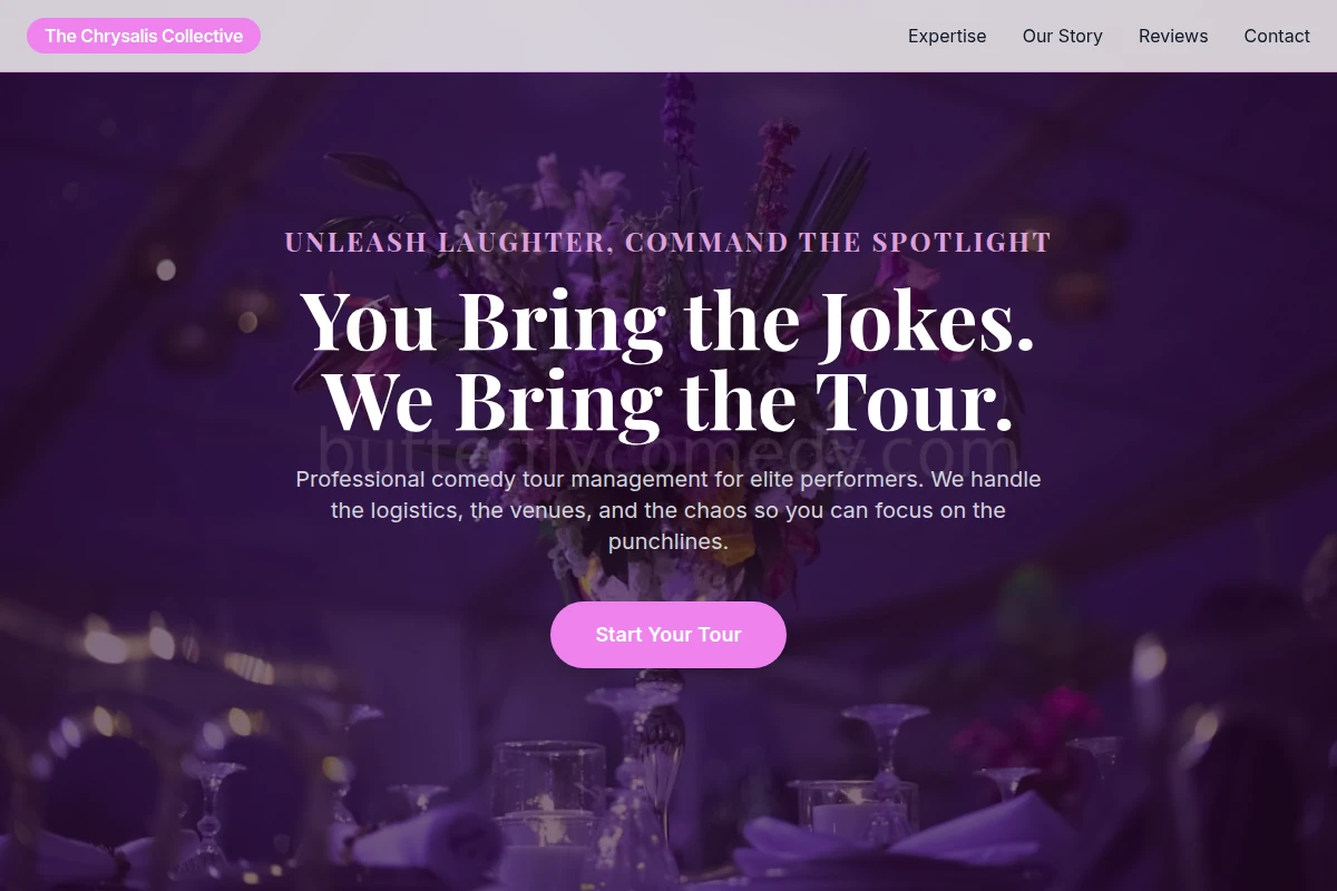 Comedy-tour Event Planning