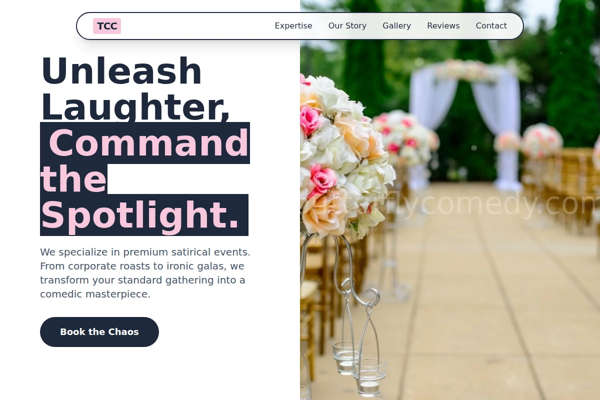 Satire Event Planning
