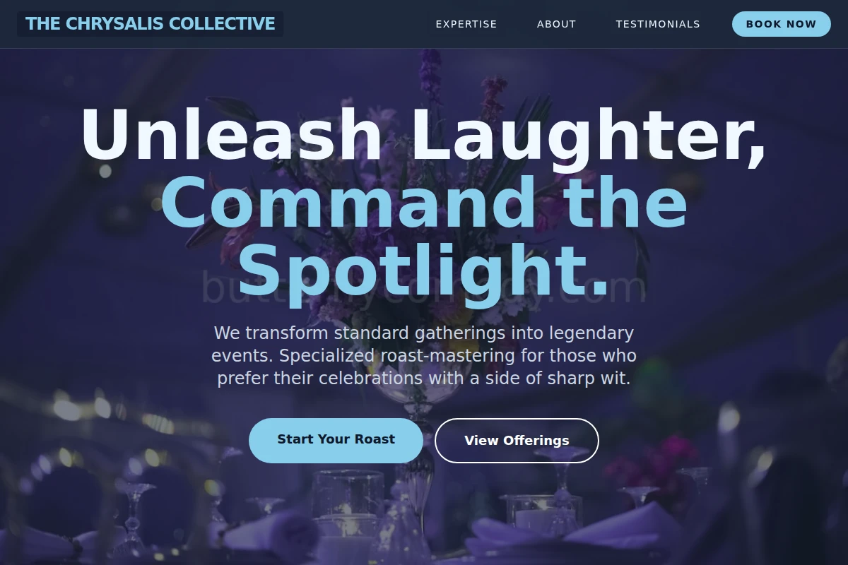 Roast-master Event Planning