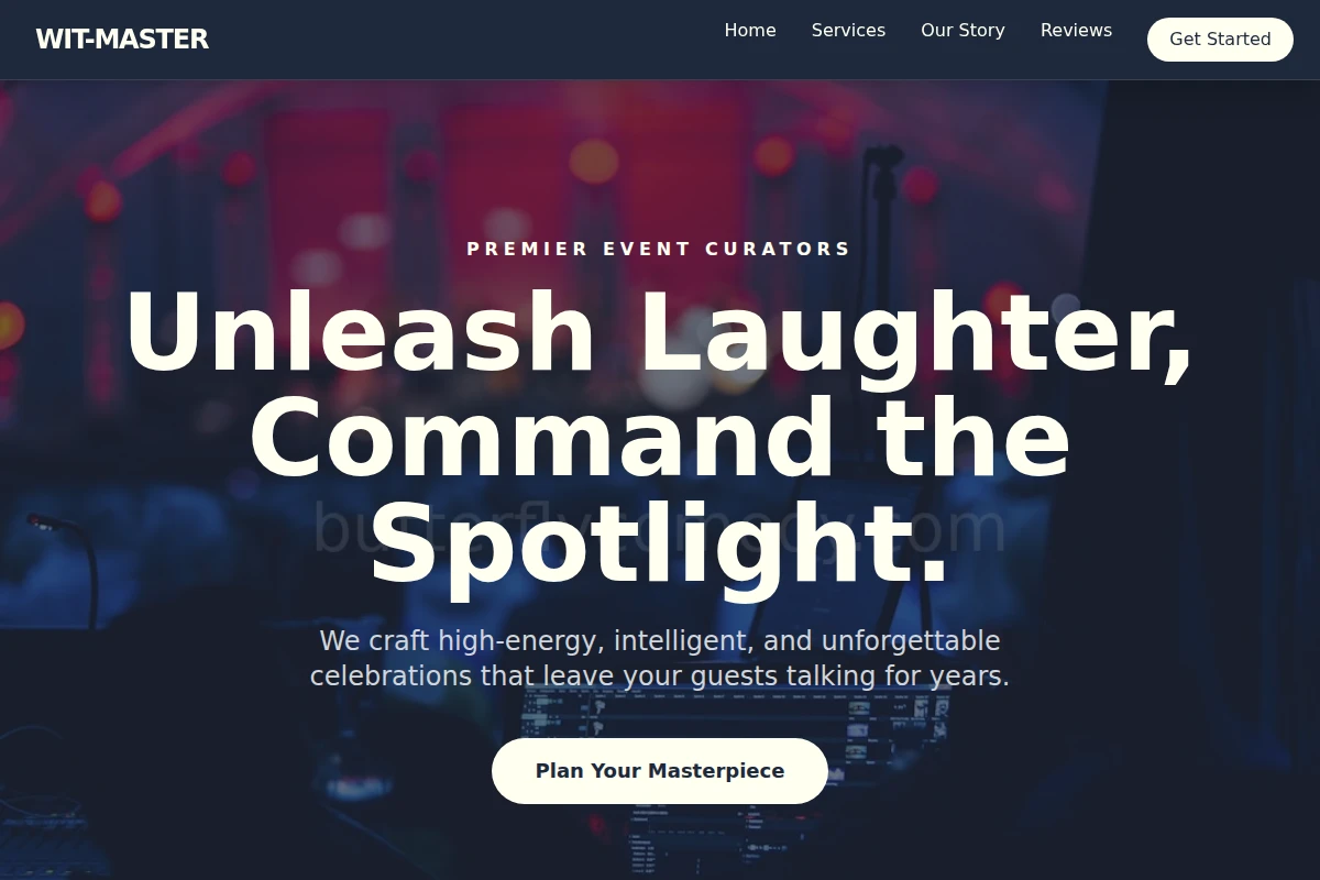 Wit-master Event Planning
