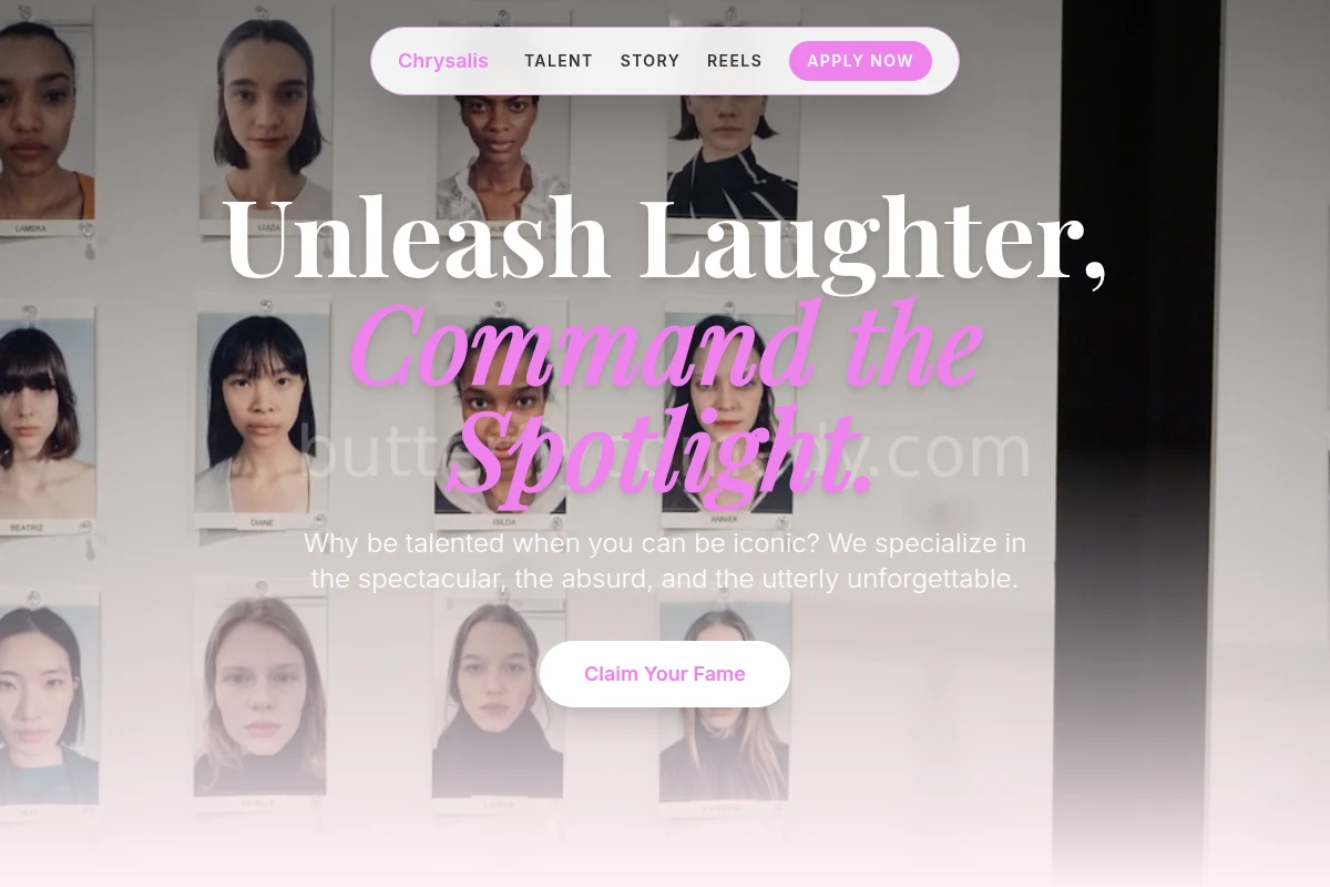 Satirical Talent Agency