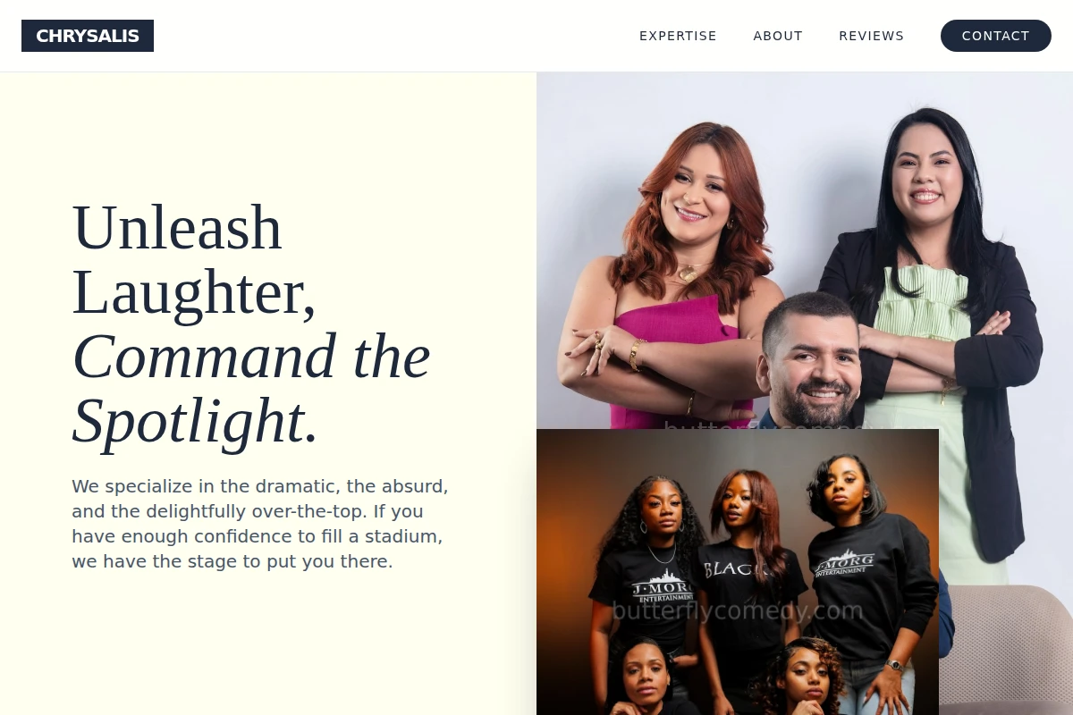 Satirical Talent Agency
