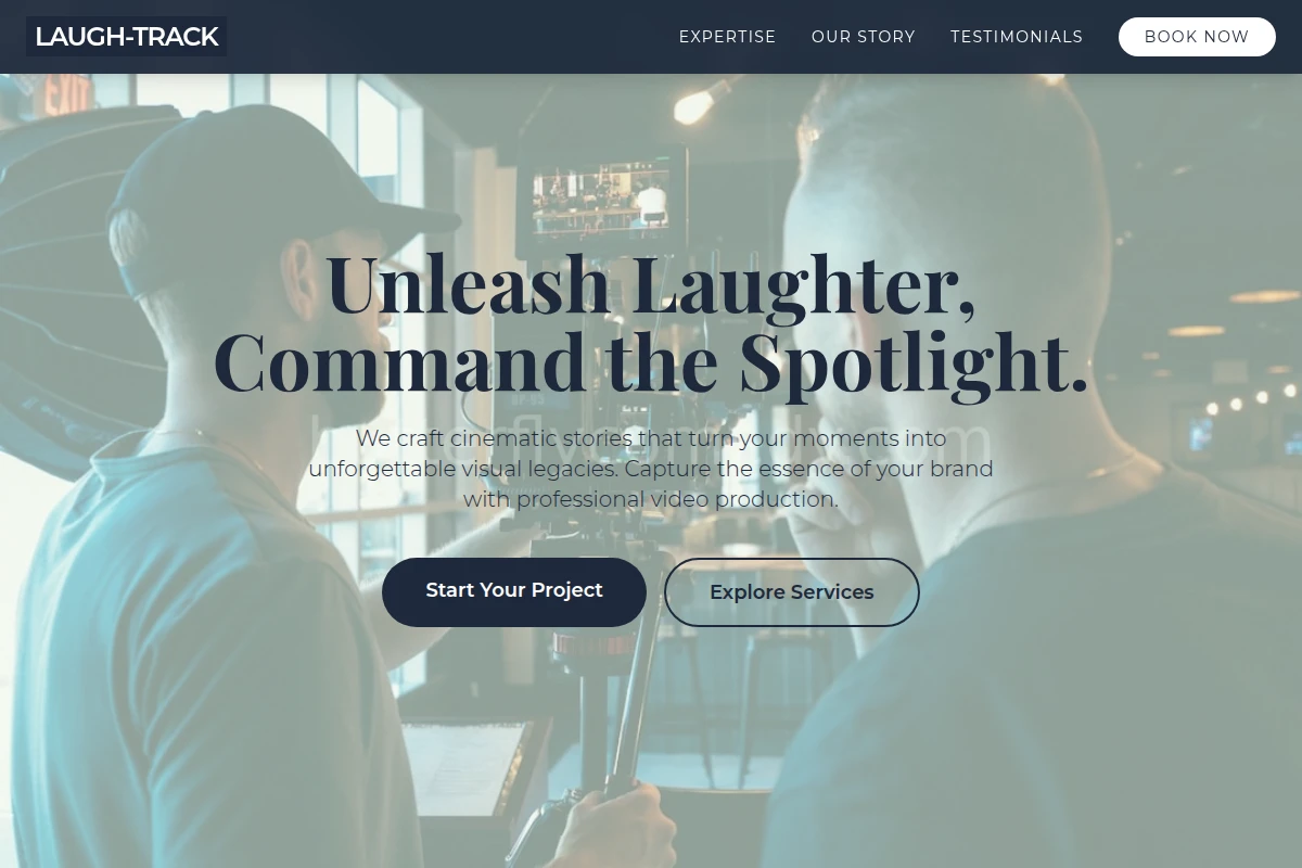 Laugh-track Video Production
